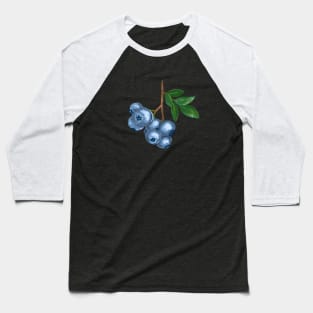 Juicy Blueberries Baseball T-Shirt